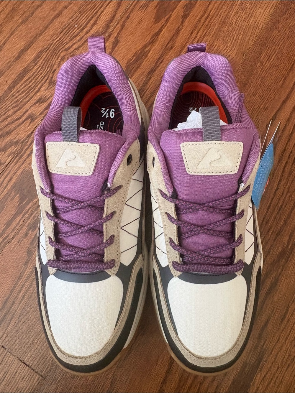 Ozark Trail Women's Waterproof Hiking Shoes Purple Black Size 9.5 new in box